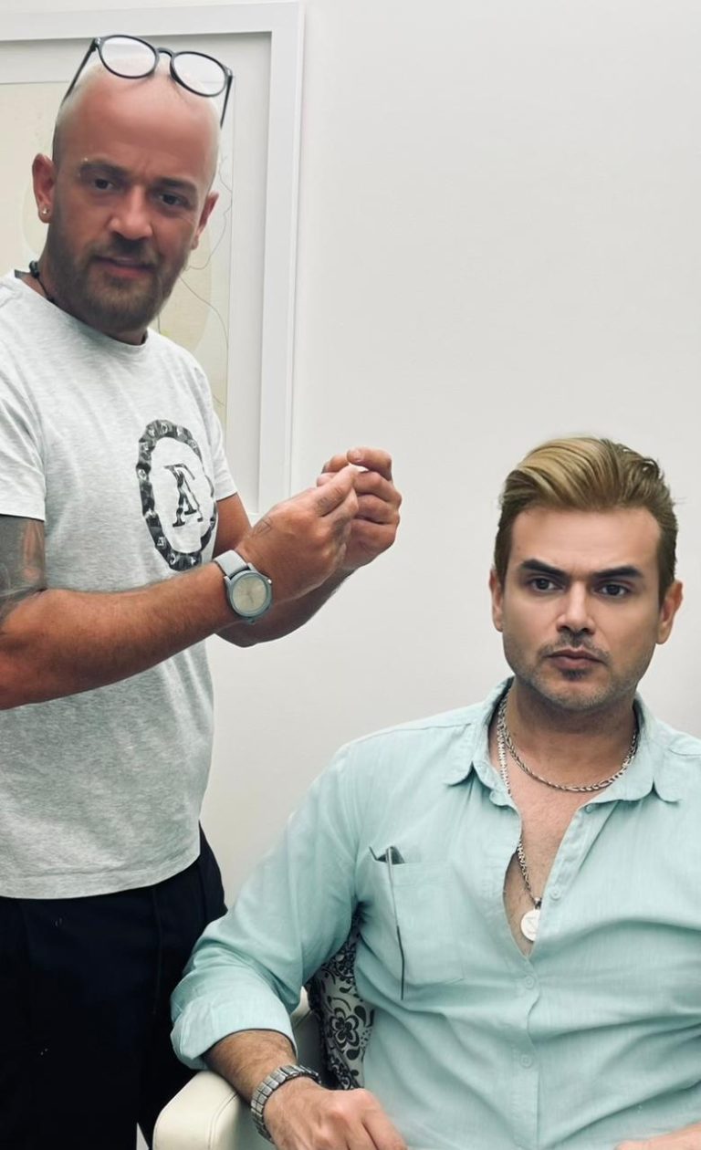 ماك كرباج يضع بصمته على إطلالة سامو زين الجديدة: أناقة وجرأة في آن واحد